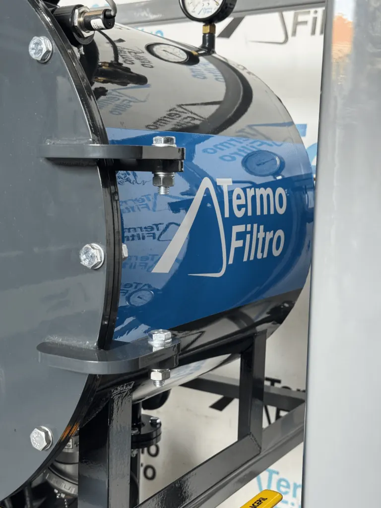 Equipamento termovácuo da Termofiltro